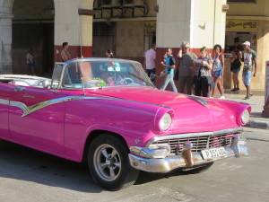 Typical Oldtimer in Havana